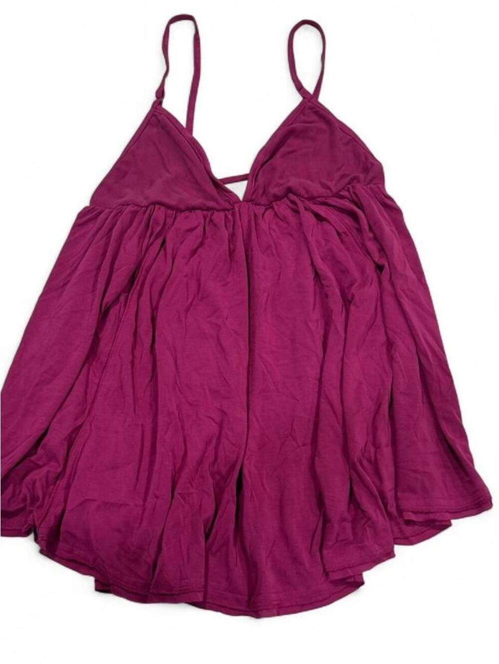 Free People Magenta Tank Top - Size Medium (NWT)